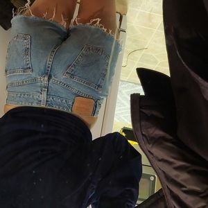 SOLD Levi's Denim Blue Cute Shorts 3 JR Adorable